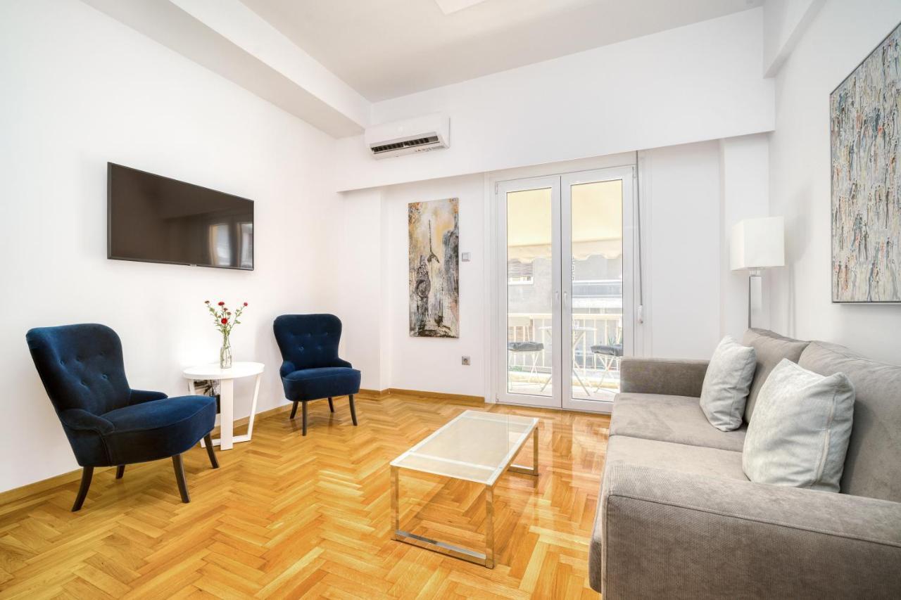 Elegant Light Two Bedroom Apartment In City Center Athen Exterior foto