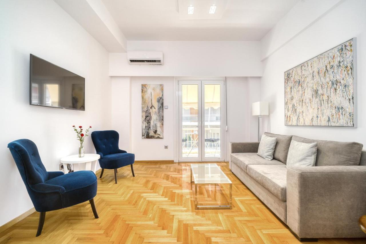 Elegant Light Two Bedroom Apartment In City Center Athen Exterior foto